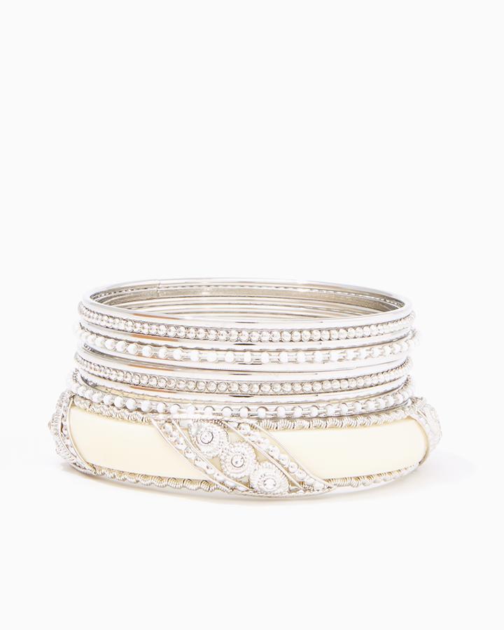 Charming Charlie Baliana Bangle Bracelet Set