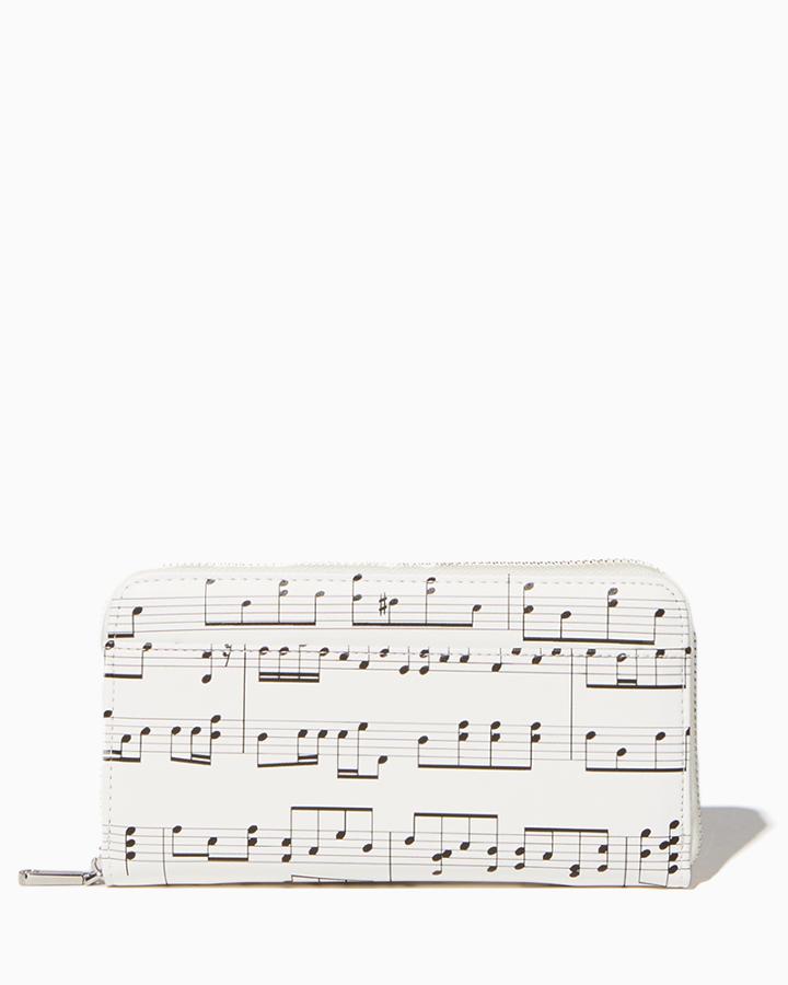 Charming Charlie Rhapsody Zip Around Wallet