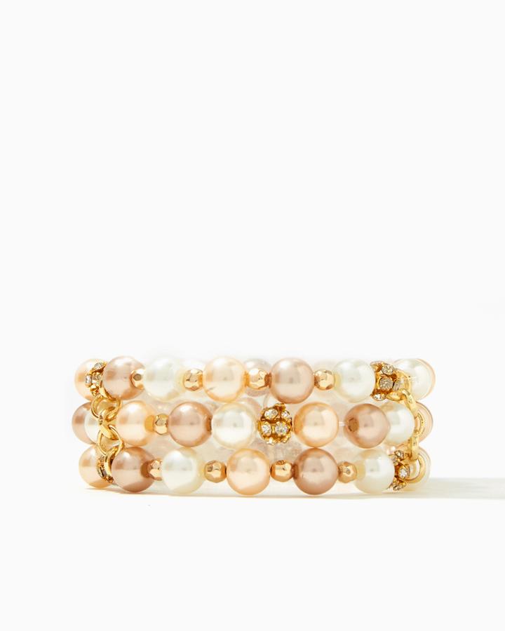 Charming Charlie Zingy Pearl Stretch Bracelet