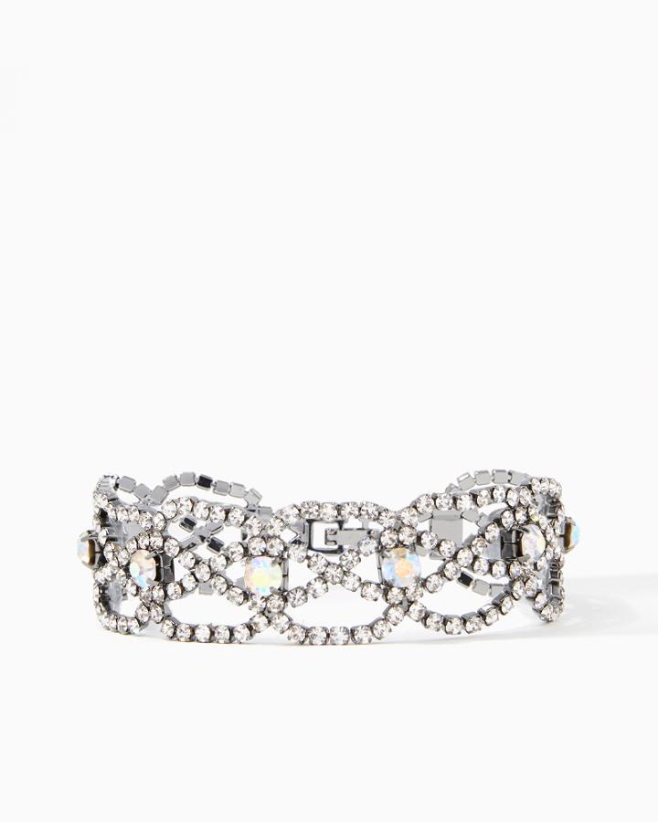 Charming Charlie Iridescent Lattice Bracelet