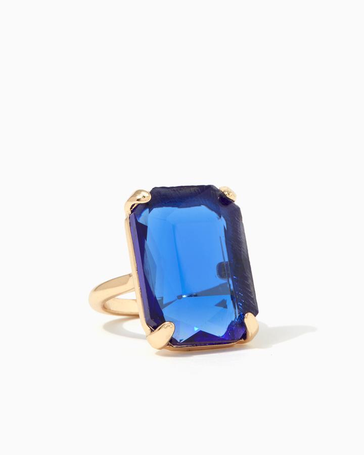 Charming Charlie Vintage Cut Rhinestone Ring