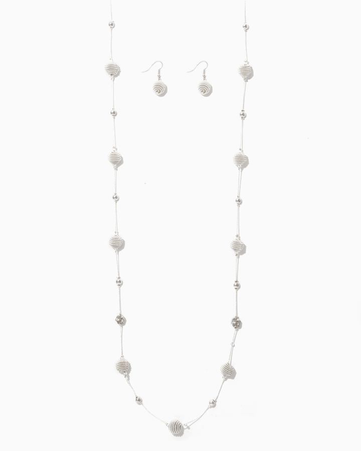 Charming Charlie Odyssey Drop Necklace Set