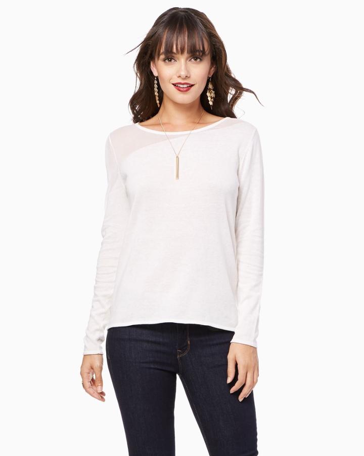 Charming Charlie Illusion Long Sleeved Tee