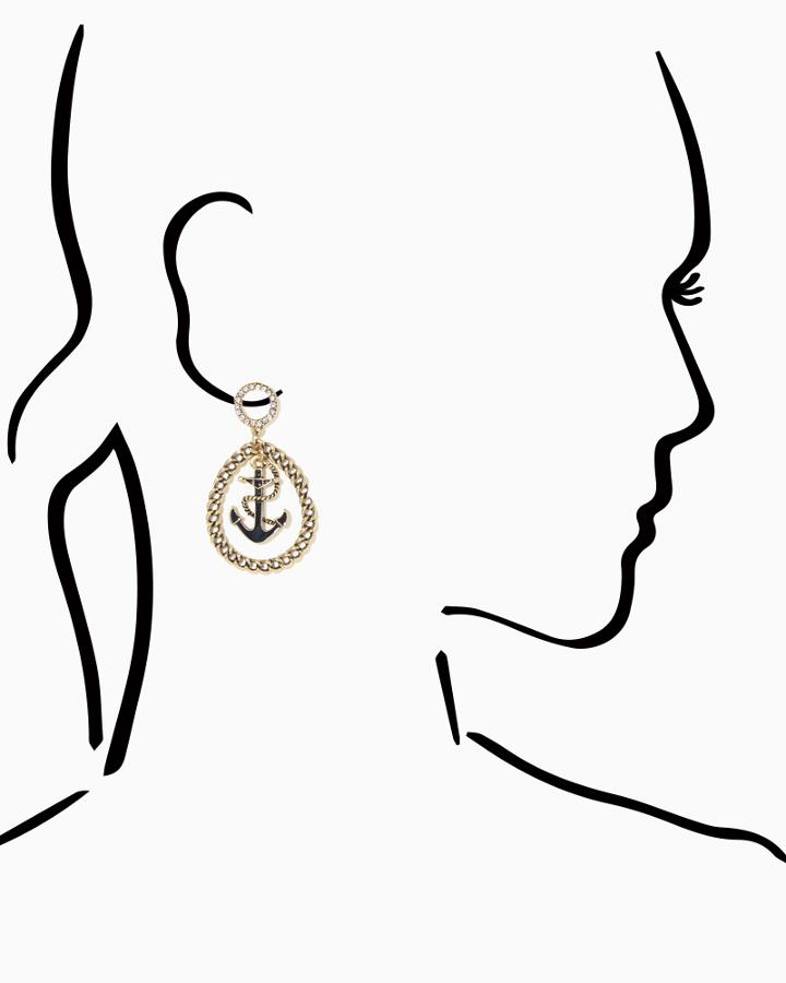 Charming Charlie First Mate Drop Earrings