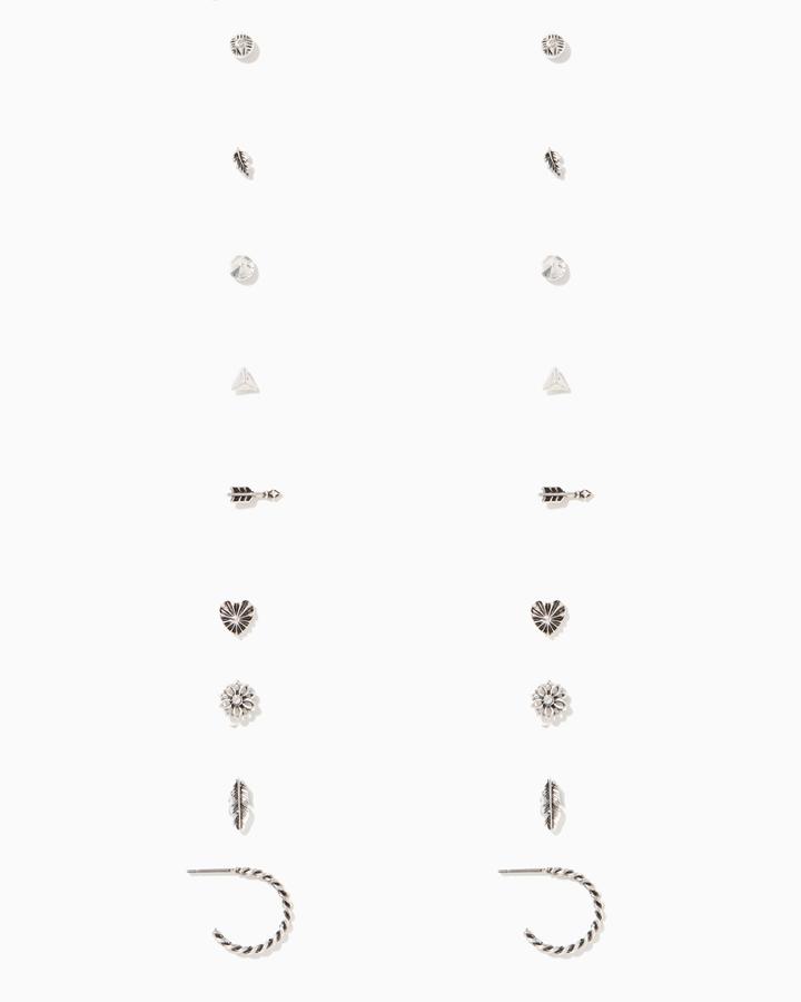 Charming Charlie Rock That Way Earring Set