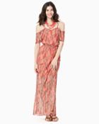 Charming Charlie Forest Beauty Maxi Dress