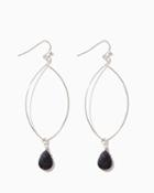 Charming Charlie Marquise Wire Drop Earrings