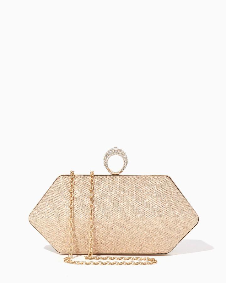Charming Charlie Star Catcher Angular Minaudiere