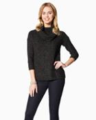 Charming Charlie Shimmer Flyaway Cowl Sweater