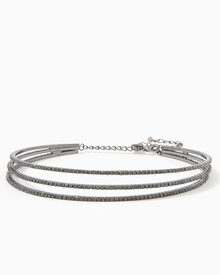 Charming Charlie Edgy Cuff Choker Necklace