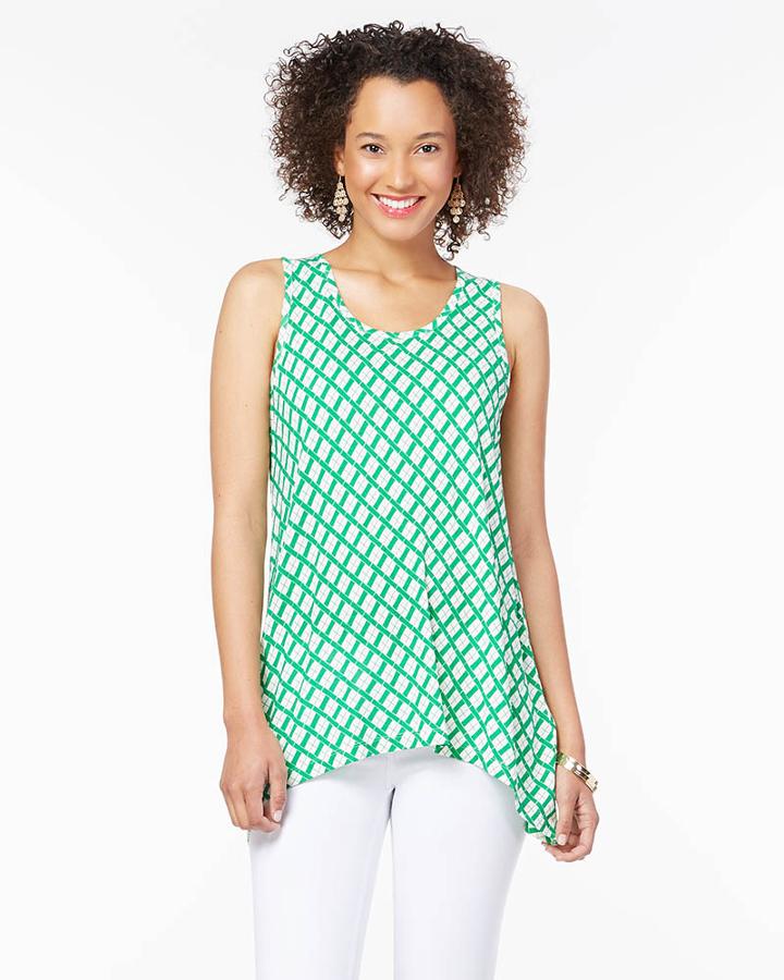 Charming Charlie Sweeping Bamboo Tank Top