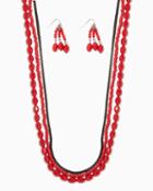 Charming Charlie Set Of Three Necklace Set