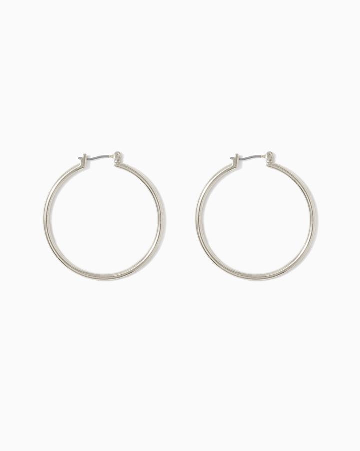Charming Charlie Medium Click Top Hoops