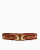 Charming Charlie Double Buckle Stretch Belt