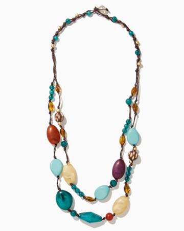 Charming Charlie St. Martin Cord Necklace