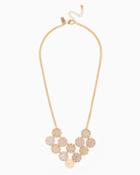 Charming Charlie Delicate Filigree Bib Necklace