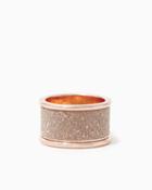 Charming Charlie Marcelle Rose Gold Shimmer Ring