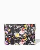 Charming Charlie Exotic Gardens Envelope Clutch