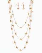 Charming Charlie Beaded Flurry Necklace Set