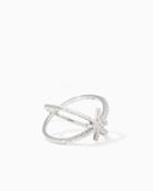 Charming Charlie Pave Star Cross Ring