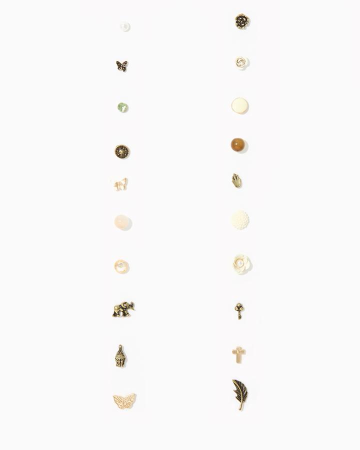 Charming Charlie Meaningful Mix Stud Earring Multipack