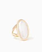 Charming Charlie Oval Pearl Ring