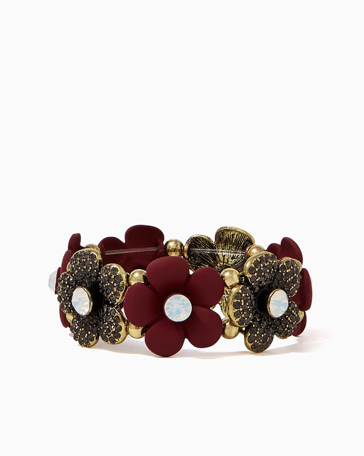 Charming Charlie Garden Variety Stretch Bracelet