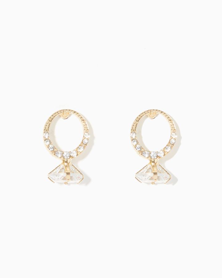 Charming Charlie I Do Stud Earrings