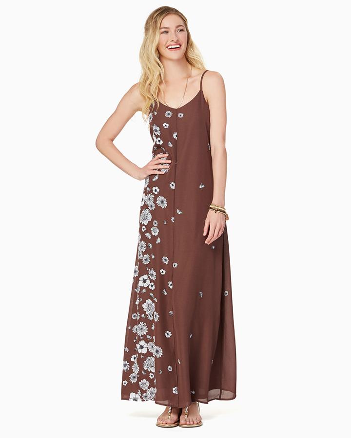 Charming Charlie Floral Bloom Maxi Dress