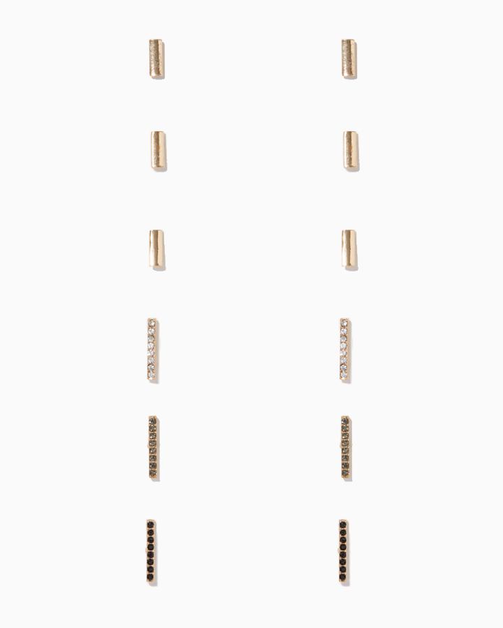 Charming Charlie Bar None Earring Set