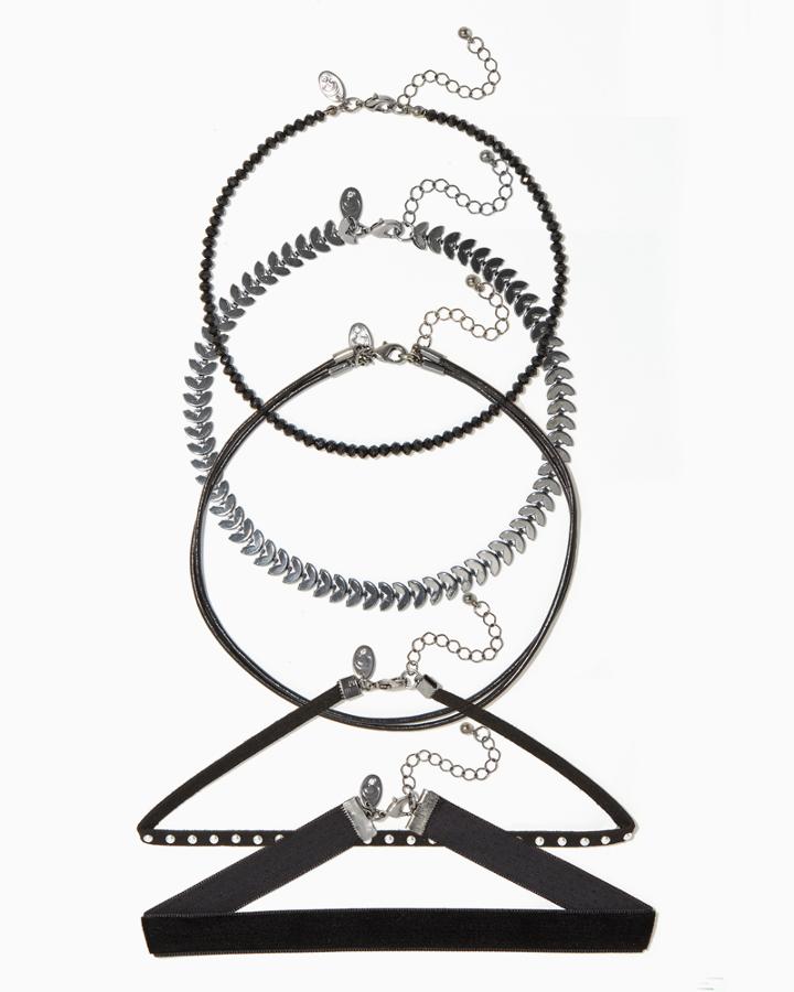 Charming Charlie Virge Mix Choker Set