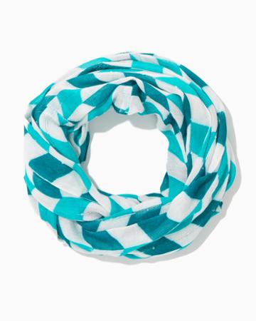 Charming Charlie Chevron Sequin Infinity Scarf