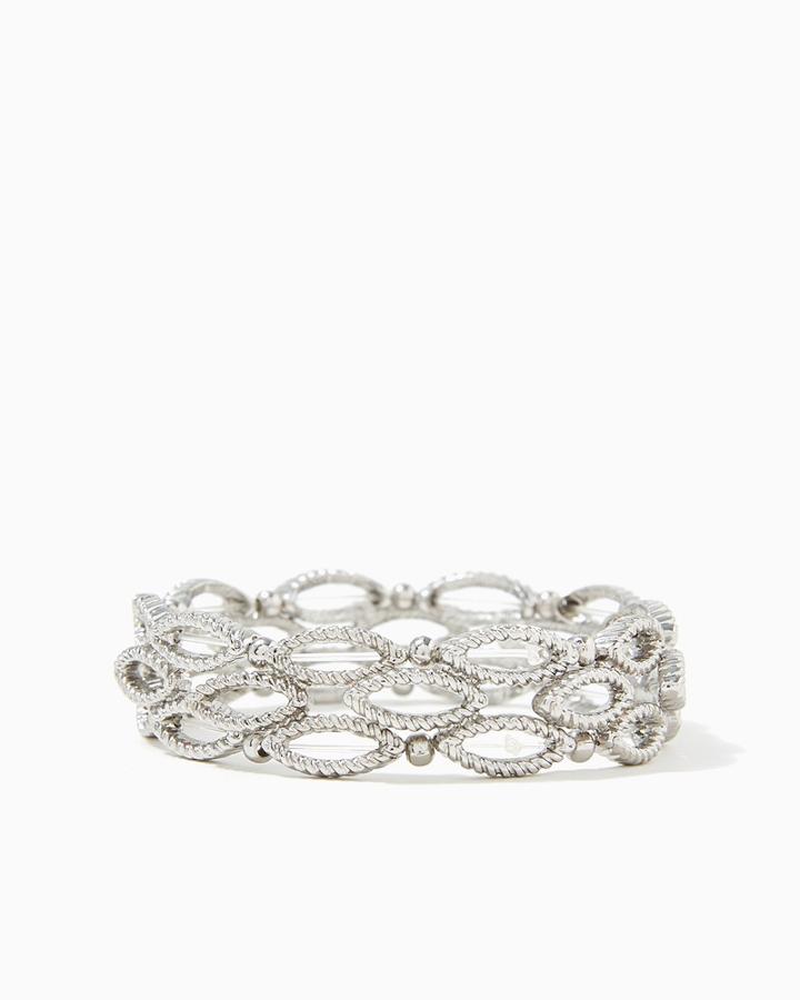 Charming Charlie Marquise Rope Stretch Bracelet