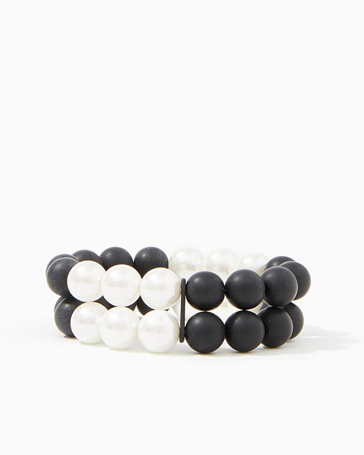 Charming Charlie Mixed Matte Pearl Bracelet