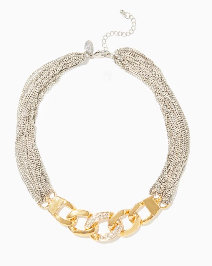 Charming Charlie Cheri Multi-chain Necklace