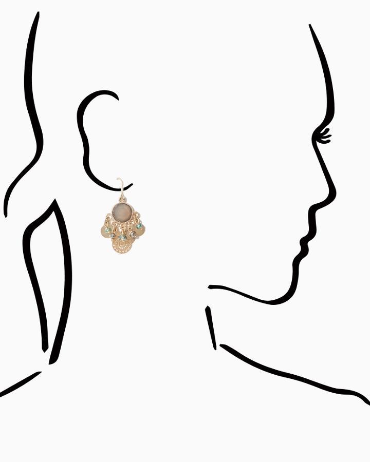 Charming Charlie India Coin Earrings