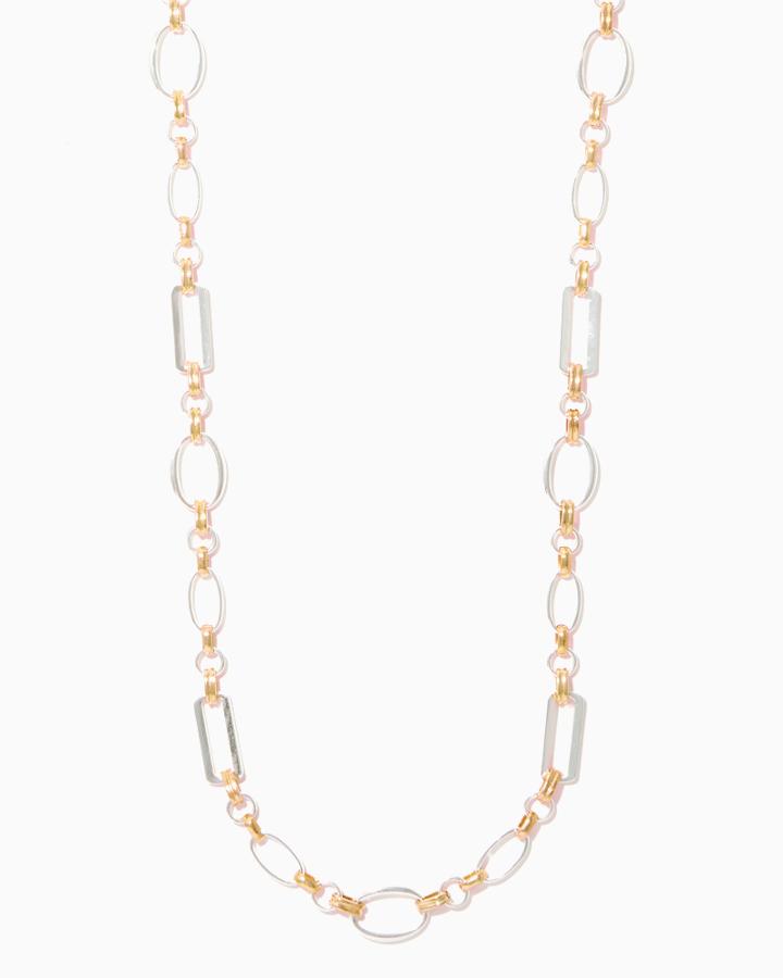 Charming Charlie Alloyed Glamour Chain Necklace