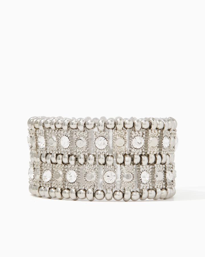 Charming Charlie Love & Stone Stretch Bracelet