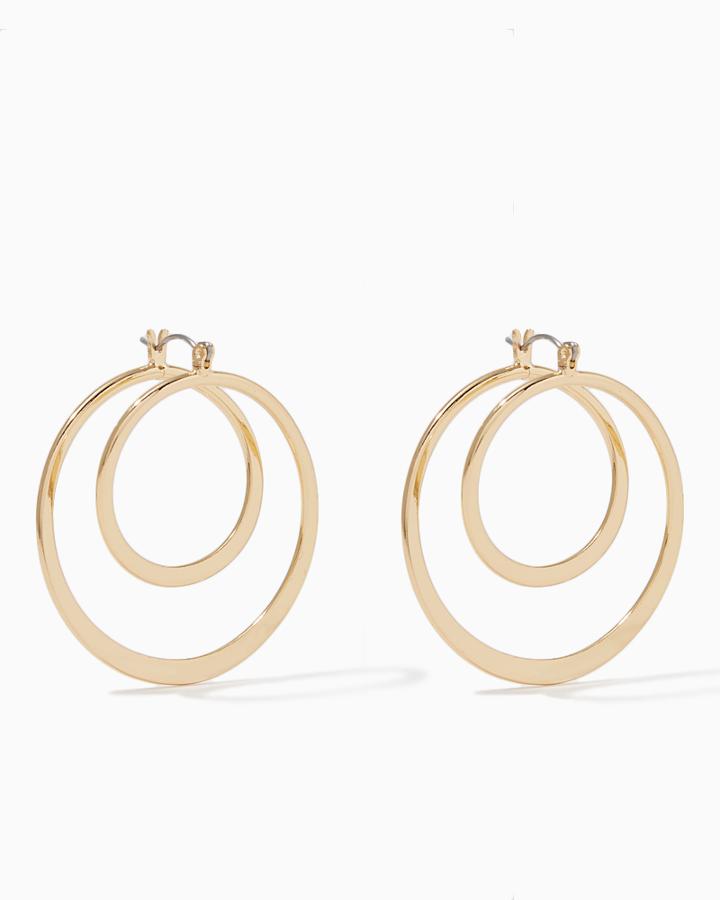 Charming Charlie Nouveau Spiral Earrings