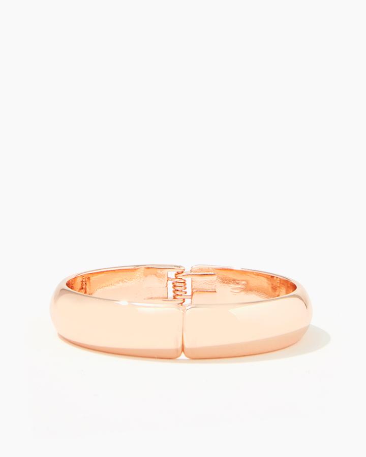 Charming Charlie Slim Smooth Hinge Bracelet