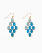 Charming Charlie Ombre Marquise Chandelier Earrings
