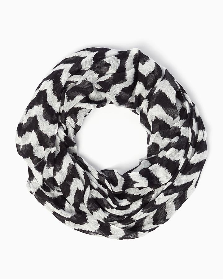 Charming Charlie Chevron Shimmy Infinity Scarf