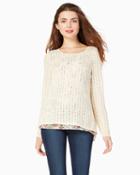 Charming Charlie Winter Rose Sweater