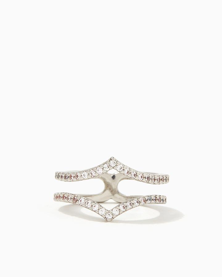 Charming Charlie Delicate Split Shank Ring