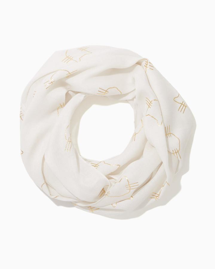 Charming Charlie Purr-fect Shimmer Infinity Scarf