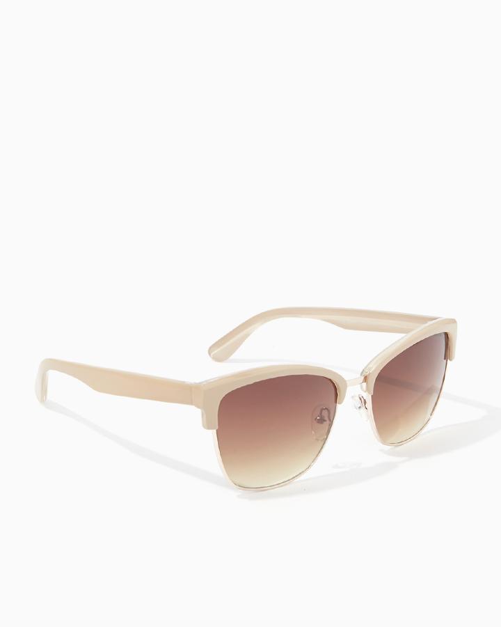 Charming Charlie Solid Surf Rider Sunglasses