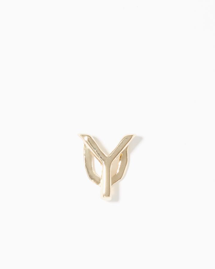 Charming Charlie Initial Y Slider Charm