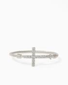 Charming Charlie Heavenly Cross Cable Bracelet