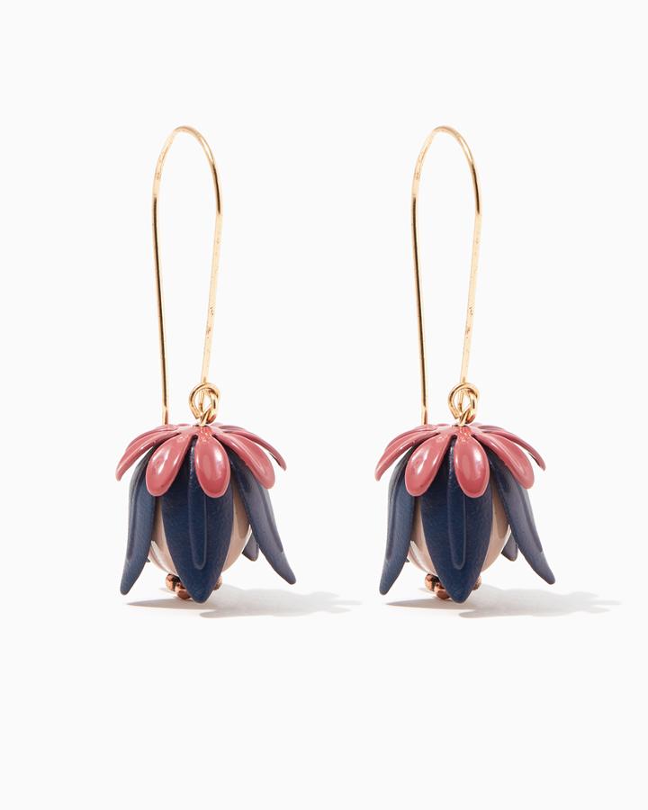 Charming Charlie Budding Beauty Drop Earrings