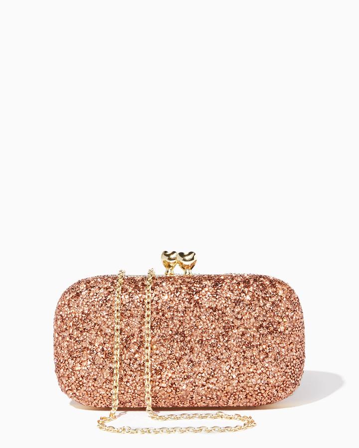 Charming Charlie Caviar Anyone Clutch
